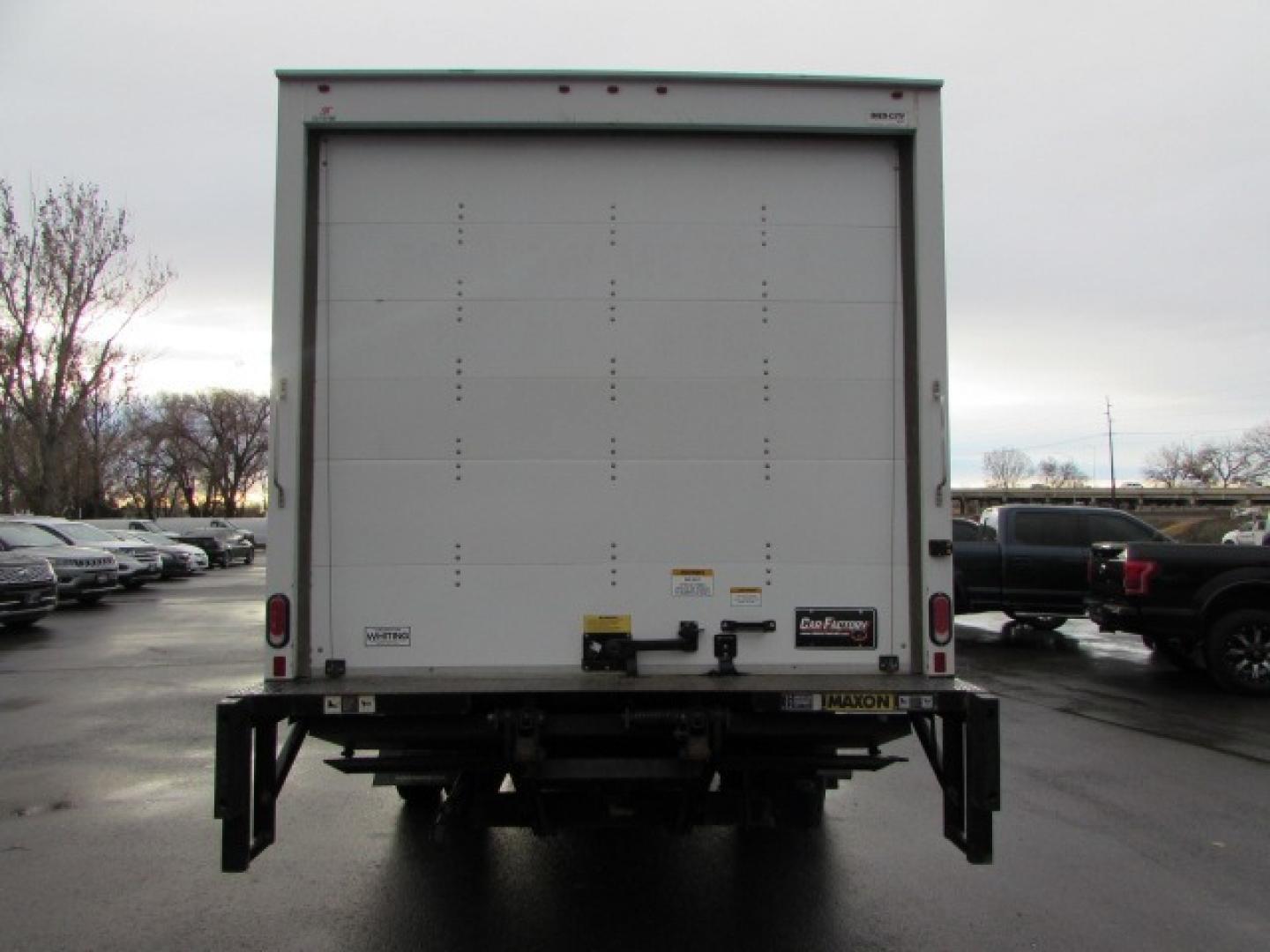 2019 White /Gray Ford Econoline Box van with liftgate (1FDWE3F68KD) with an 6.2 EFI V8 engine, Automatic transmission, located at 4562 State Avenue, Billings, MT, 59101, (406) 896-9833, 45.769516, -108.526772 - Photo#2